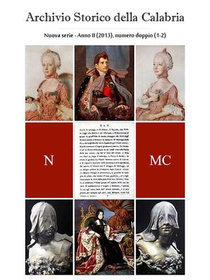 cover image of Archivio Storico della Calabria--Nuova Serie--Numero 5